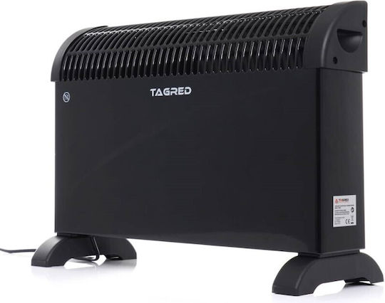 Tagred Θερμοπομπός Δαπέδου 2000W 53x39cm Μαύρος