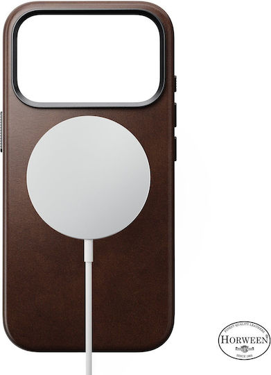Nomad Traditional Leather Case Rustic Brown Horween Iphone 18 Pro/17 Pro 114769118e8e
