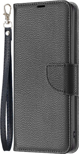 Binfen Color Xiaomi Redmi 12 4G Premium Leather Wallet Black Mobile Phone Case