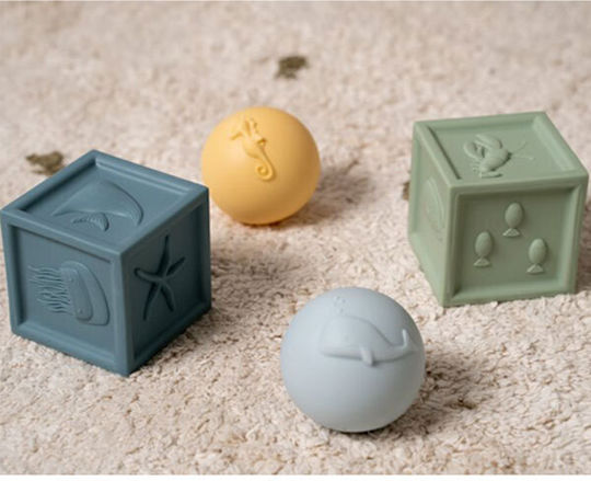 Little Dutch Bath Balls for 5+ Months 4pcs