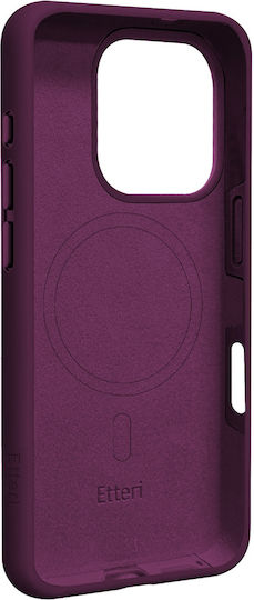Etteri Silicone Mag Case Iphone 16 Pro Max 6 9" Dark Cherry