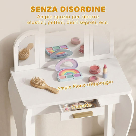HomCom Kids Dressing Table