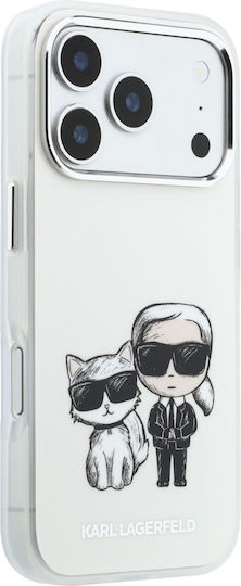 Karl Lagerfeld Etui Iml Karl&choupette Bodies Sketch Print Magsafe Do Iphone 18 Pro Max 17 Pro Max Bezowy Klhmp18x6hkcide