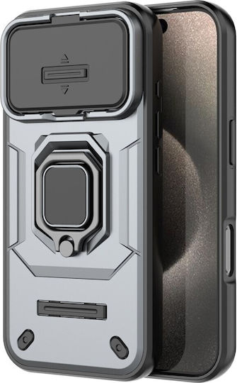 Camera Cover Hard Case Ring Grey Apple iPhone 17 Pro/18 Pro