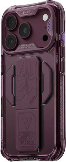 Case Skinarma Helio Ce Grip Stand Iphone 18 Pro 17 Pro Burgundy