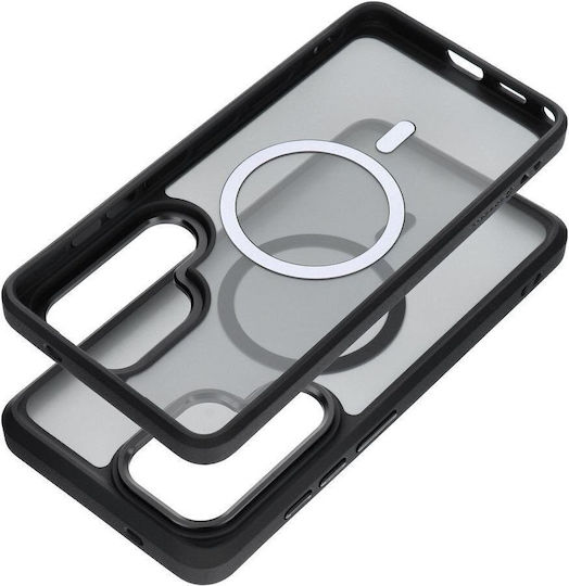 Samsung A16 A17 A18 A26 Forcell F-protect Smoke Hybrid Premium Lite Съвместим с Magsafe Черен
