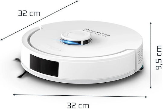 Rowenta X-Plorer Serie 280 Aspirator Robot cu Cartografiere Laser și Putere de Aspirație 8000Pa Albă