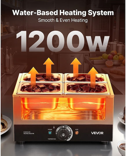Vevor Електрически Професионална Кухня Ben Mari 1.2kW с Вместимост xGN1/6