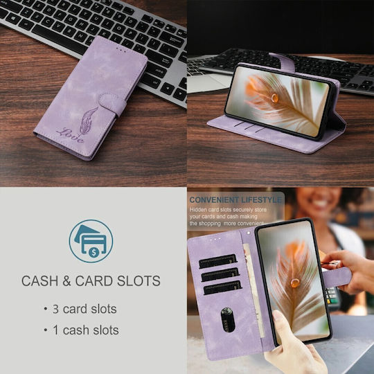 Love Wallet Case Purple Apple iPhone 17 Pro 18 Pro