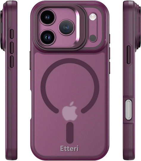 Etteri Morning Fog Case Iphone 17 Pro Max 18 Pro Max Dark Cherry