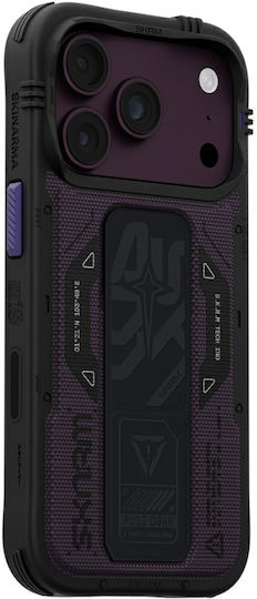 Case Skinarma Phantom Magsafe + Grip Stand Iphone 18 Pro 17 Pro Burgundy