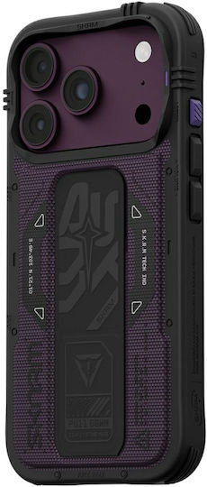 Case Skinarma Phantom Magsafe + Grip Stand Iphone 18 Pro 17 Pro Burgundy