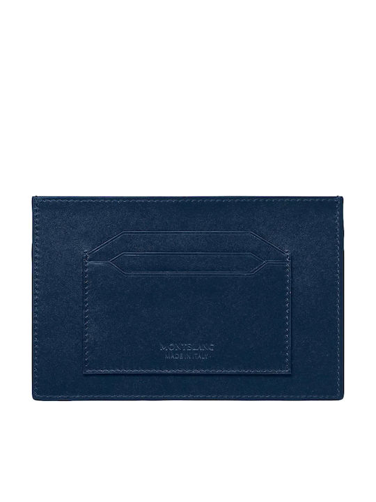 Men's Card Wallet Blue