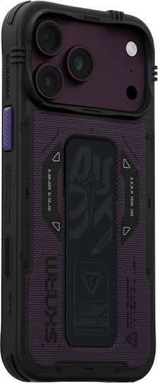 Case Skinarma Phantom Magsafe + Grip Stand Iphone 18 Pro Max 17 Pro Max Burgundy