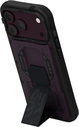 Case Skinarma Phantom Magsafe + Grip Stand Iphone 18 Pro Max 17 Pro Max Burgundy