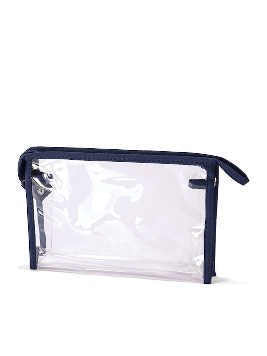 Benzi Cosmetic Toiletry Bag Set 3 Pieces Blue
