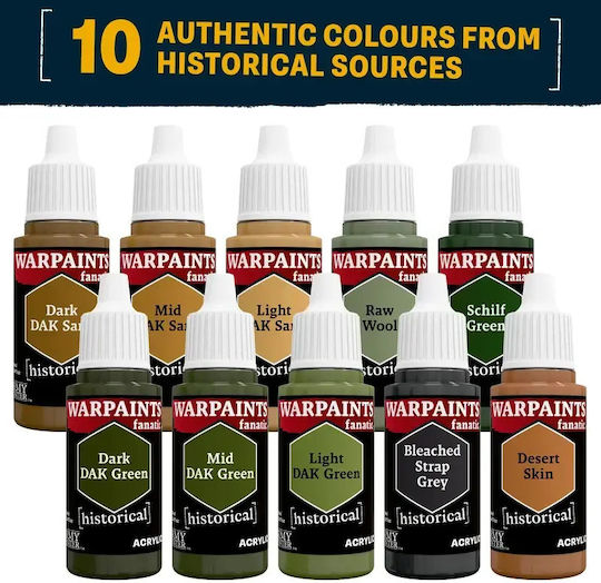 The Army Painter Set vopsele pentru modelare 18ml 10 buc