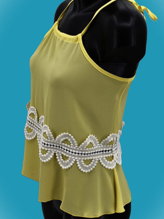 Bluza Cu Dantelă În Talie K.1170188
