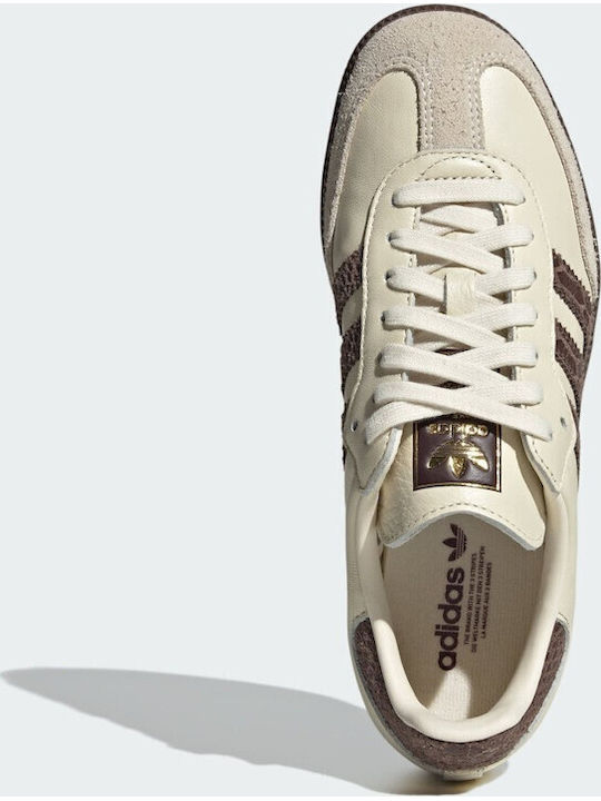 Samba OG Women's Sneakers Cream Earth Strata Maroon