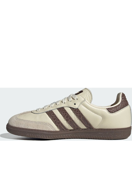 Samba OG Women's Sneakers Cream Earth Strata Maroon