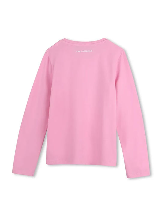 Kids Long-sleeved Pink Top
