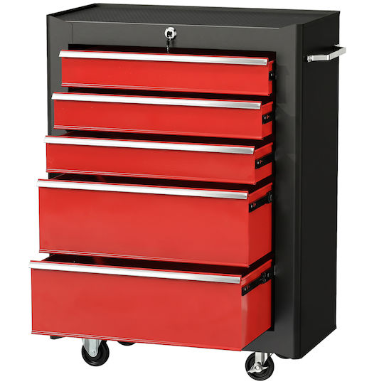 HomCom Metal Tool Chest
