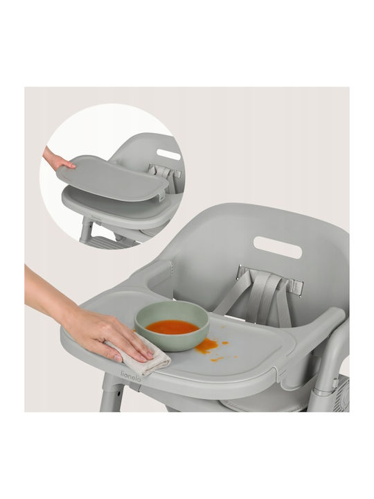 Lionelo Foldable Baby Highchair 3 in 1 with Adjustable Height Beige