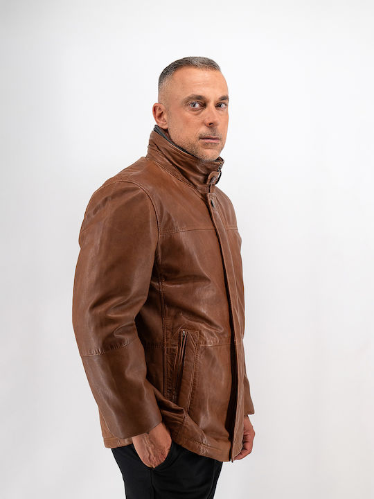 Guy Laroche Δερμάτινο Μπουφάν Ταμπά Guy Laroche Δερμάτινο Μπουφάν Ταμπά