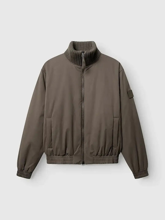 Μπουφάν Bomber Καφέ
