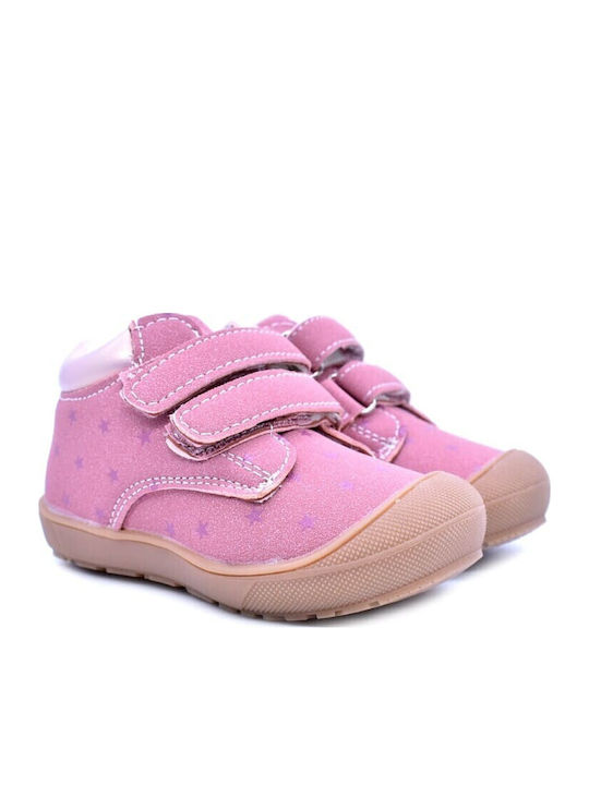 Kinder Sneaker Hoch Rosa