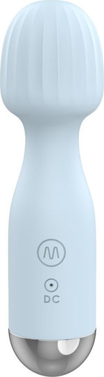 Beau Coeur Mini Massage Vibrator mit Fernsteuerung 15,4cm Blau