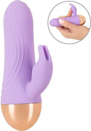 You2Toys Mini Δονητής Rabbit με Απομακρυσμένο Έλεγχο 11.7cm Μωβ