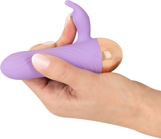 You2Toys Mini Δονητής Rabbit με Απομακρυσμένο Έλεγχο 11.7cm Μωβ