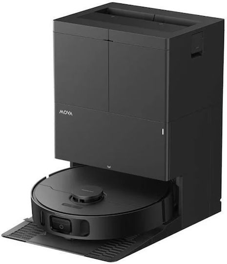 E50 Ultra Σκούπα Ρομπότ με Χαρτογράφηση Laser & Απορρόφηση 30000Pa Μαύρη
