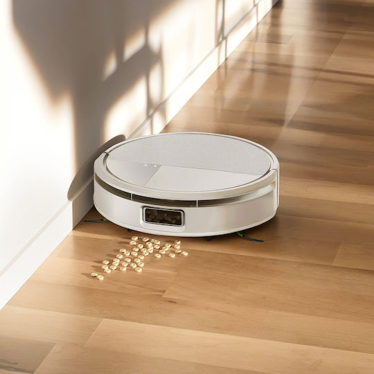 iRobot Roomba Max 775 Combo + AutoWash Σκούπα Ρομπότ με Χαρτογράφηση Laser & Απορρόφηση 30000Pa Λευκή