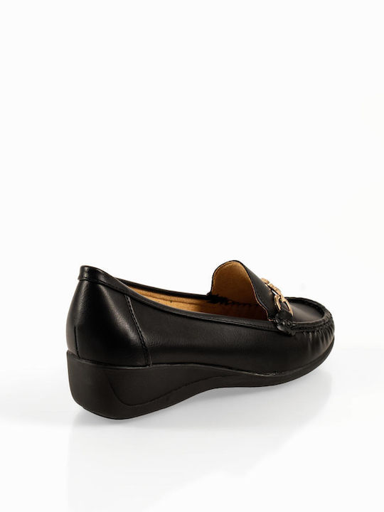 Γυναικεία Loafers σε Μαύρο Χρώμα