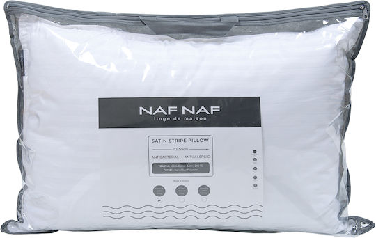 Soft Bed Pillow 50x70 Naf-naf Cottonsatin Hollowfiber 3d