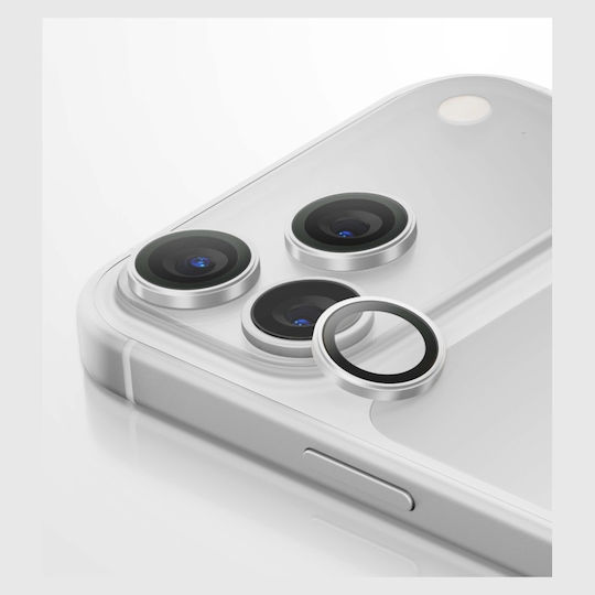 Uniq Optix Aluguard Dx2 Протектор за камера iPhone 18 Pro iPhone 18 Pro Max Сребрист Uniq-ip6.3p-6.9p 2026 Alensssil
