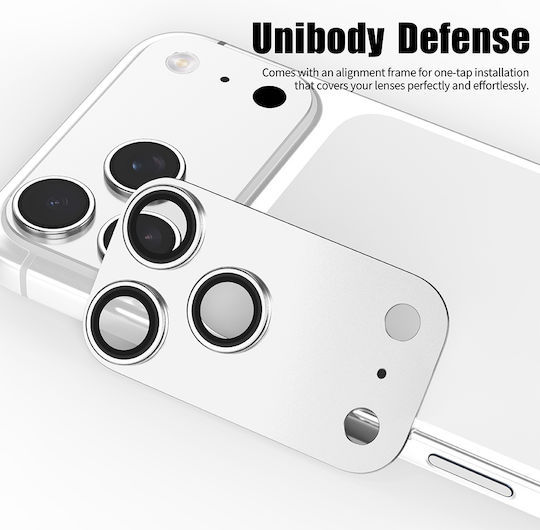 Lito Crown Halo Ar + Af Протектор За Обектив На Камера За iPhone 18 Pro Max Сребрист