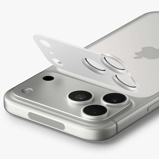 Camera Thermal Insulation Rear Spigen Glas.tR Ez Fit Optik Pro XL Apple iPhone 18 Pro Tempered Glass Silver AGL12038