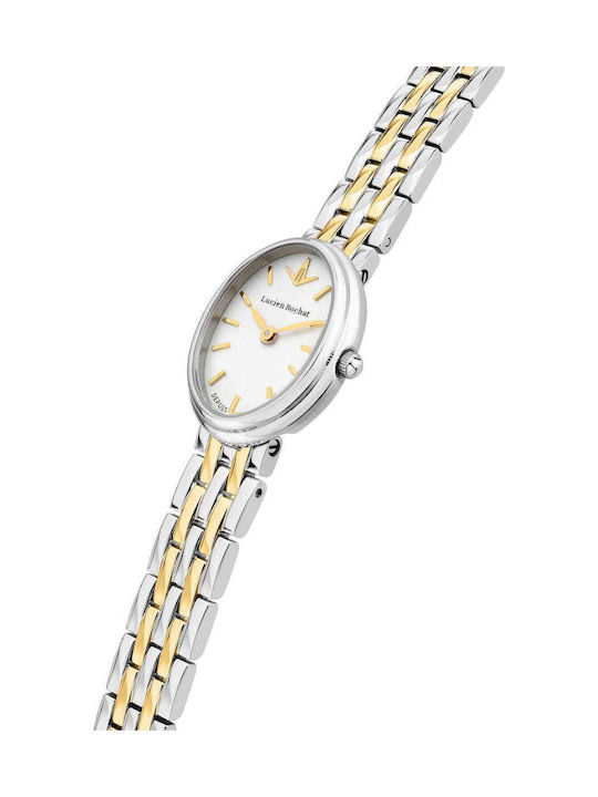 Men's Battery Watch with Silver Steel Bracelet