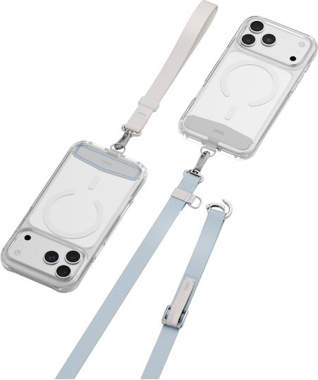 Каишка За Врата За Телефон Uniq Vista Flex 2-в-1 Синьо-Сива