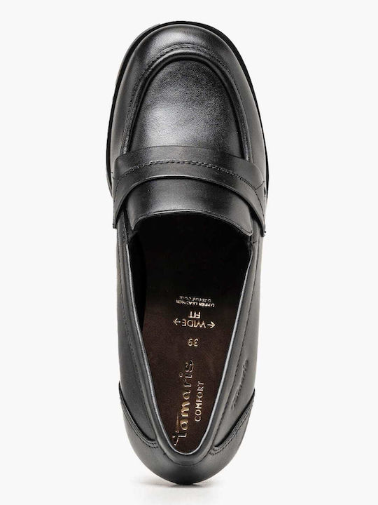 Leather Heels Black