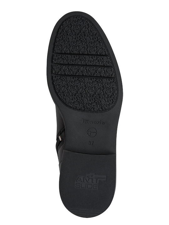 Leder Damen Kampfstiefel Braun