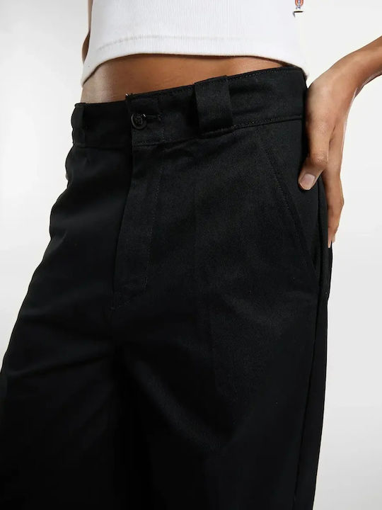 Women's Cotton Pantaloons in Baggy Leg Style Black