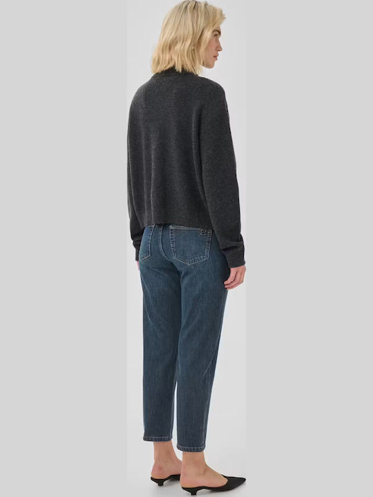 High Rise Women's Jean Pants in Tapered Leg Style