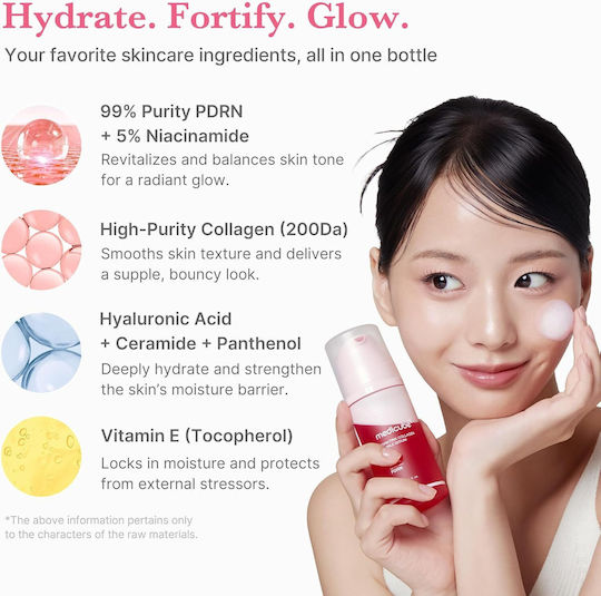 Medicube PDRN Pink Collagen Bubble Serum Hidratant Pentru Față cu Colagen pentru Strălucire 95ml