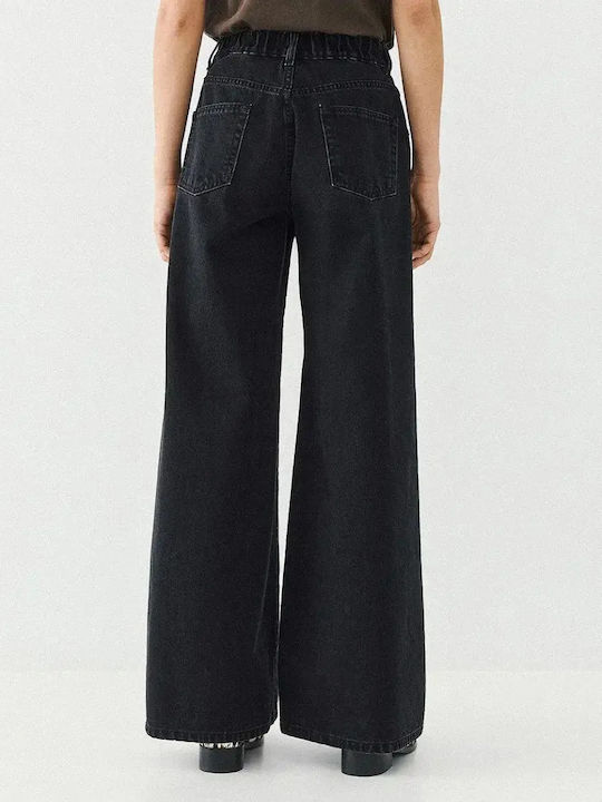 Damen Jeans Hosen Schwarz