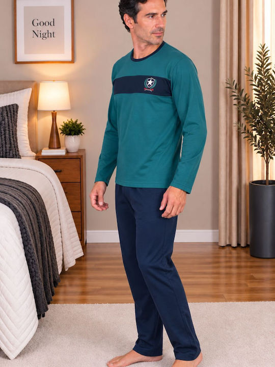 Rimoli Winter Men's Pyjamas Petrol