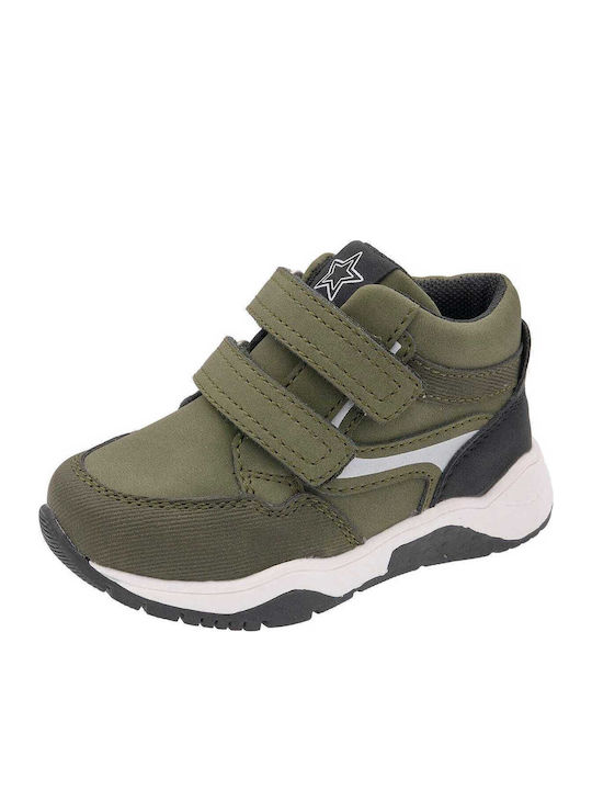 Ghete Anatomice pentru Copii cu Închidere Hoop & Loop Kaki